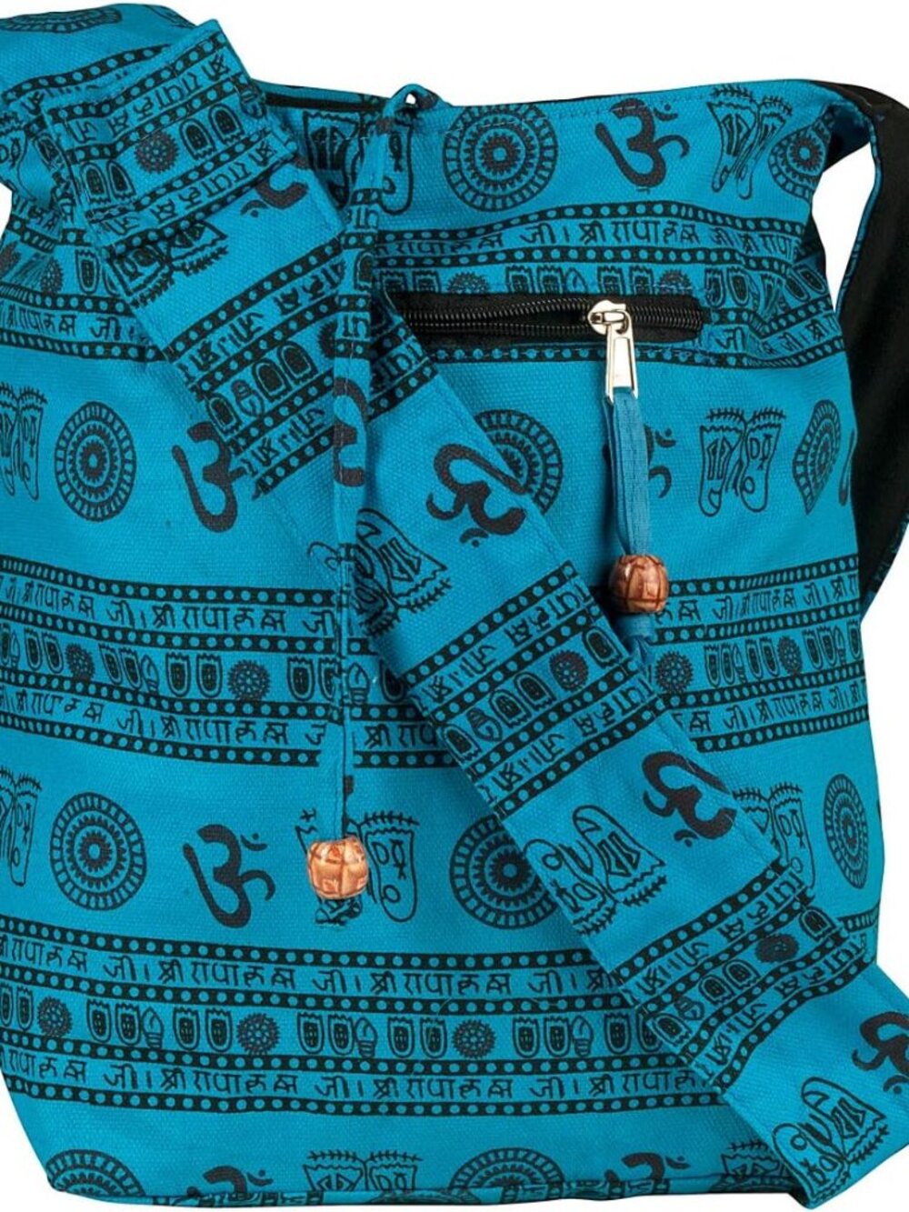 Blue Patchwork Handmade Crossbody Large Hobo Shoulder Bag Hippie Boho Fashion Ev